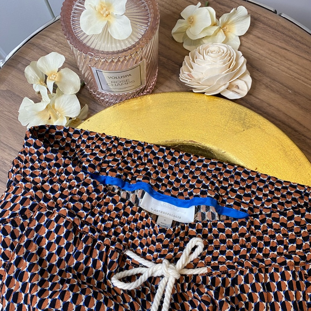 Anthropologie ett twa Pattern Ruffled pants - Picture 2 of 10